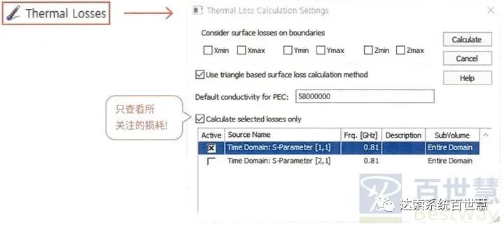 CST基础058-仿真计算热损耗