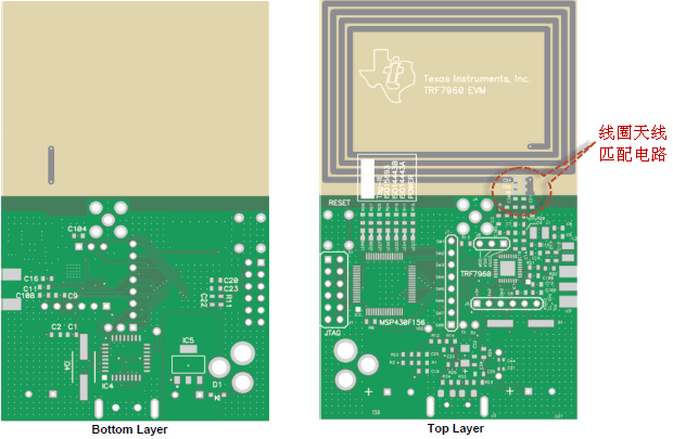 TI 13.56MHz NFC 线圈天线